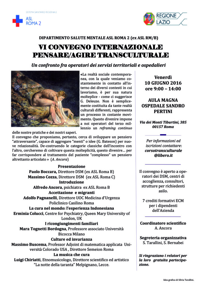 CONVEGNO INTERNAZIONALE 10.06.2016