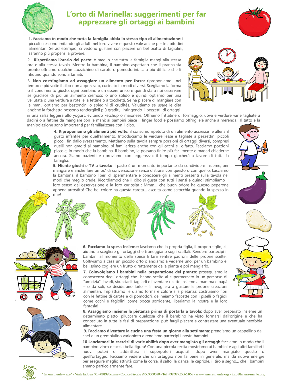 Poster A3 Ortaggi - TM